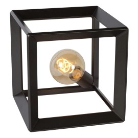 Galda lampa "THOR", 1x E27, dzelzs pelēka, Lucide, 73502-01-15