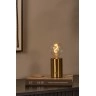 VIVO uzlādējama LED galda lampa matēta zelta/misiņa (Lucide)