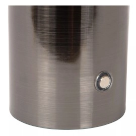 VIVO uzlādējama LED galda lampa satīna gunmetal (Lucide)