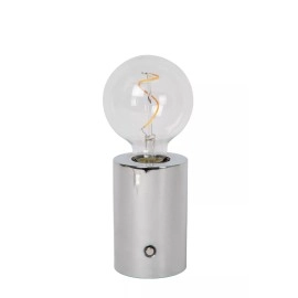 VIVO uzlādējama LED galda lampa hroma (Lucide)