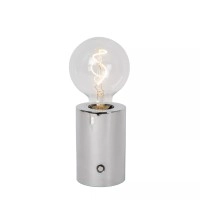VIVO uzlādējama LED galda lampa hroma (Lucide)
