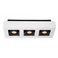 Griestu gaismeklis "XIRAX", 3x GU10, 5W LED, 960Lm, 3000K - 09119-16-3x - Lucide