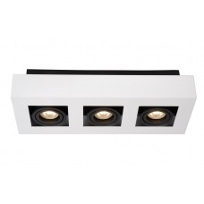 Griestu gaismeklis "XIRAX", 3x GU10, 5W LED, 960Lm, 3000K - 09119-16-3x - Lucide