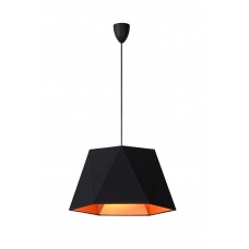 Lampa - "ALEGRO" - 1xE27 - Ø 42 cm - Melna- 06417-42-30