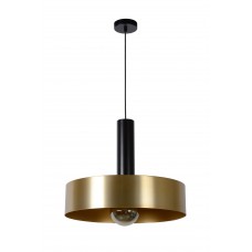 Griestu lampa "GIADA", 1x E27, Ø 50 cm, tērauds, matēta zelta, misiņa, LUCIDE - 30472-50-02