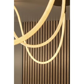 JANDERIN griestu gaismeklis 36W šampanieša tonī (Lucide)