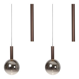 JASMINE griestu gaismeklis 7x4W dūmu pelēks (Lucide)