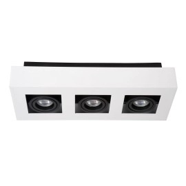Griestu gaismeklis "XIRAX", 3x GU10, 5W LED, 960Lm, 3000K - 09119-16-3x - Lucide