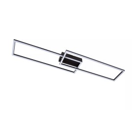 ARIANNE LED CCT taisnstūrveida griestu lampa 23 W melna (Lucide)