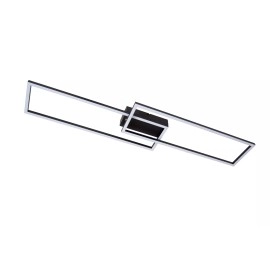 ARIANNE LED CCT taisnstūrveida griestu lampa 23 W melna (Lucide)