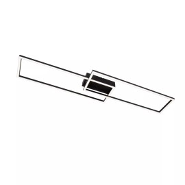 ARIANNE LED CCT taisnstūrveida griestu lampa 23 W melna (Lucide)