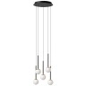CALINA piekaramā lampa 5x8,2W melna (Lucide)