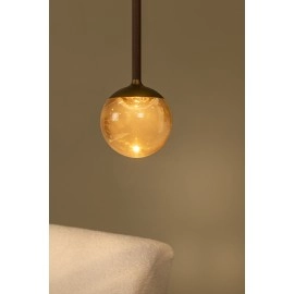 CALINA piekaramā lampa 1x7W kafijas tonī (Lucide)