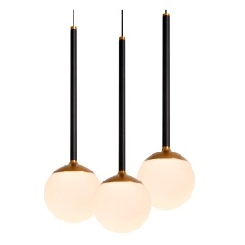 CALINA lineāra piekaramā lampa 12x7W melna (Lucide)