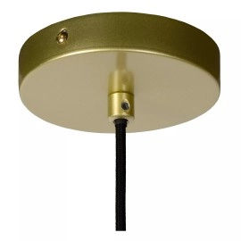 Nokarenā griestu lampa "EXTRAVAGANZA FRILLS", 1x E27, zila, zelta, misiņa - LUCIDE - 03442-42-02