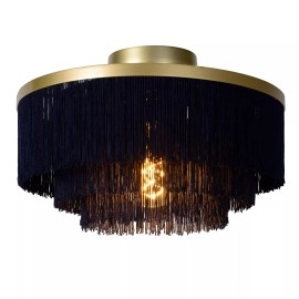 Griestu lampa "EXTRAVAGANZA FRILLS", 1x E27, zila, zelta, misiņa - LUCIDE - 03142-35-02