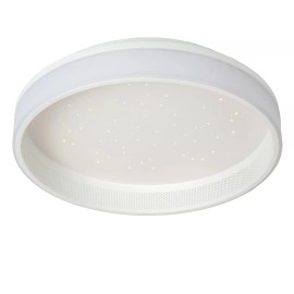 ESTREJA LED CCT griestu lampa Ø40 cm 40 W balta (Lucide)