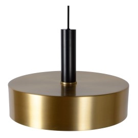 Griestu lampa "GIADA", 1x E27, Ø 50 cm, tērauds, matēta zelta, misiņa, LUCIDE - 30472-50-02