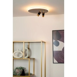 JUBEL LED CCT griestu lampa Ø40 cm gun metal (Lucide)