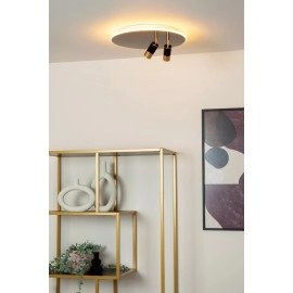 JUBEL LED CCT griestu lampa Ø40 cm gun metal (Lucide)