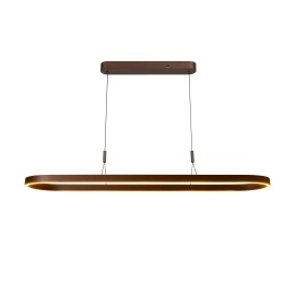 LIANE piekaramā lampa 2x40W kafijas tonī (Lucide)