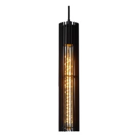 Griestu lampa "LIONEL", 5x E27, melna, metāls, LUCIDE- 73406-05-30
