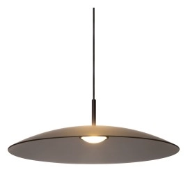 MENGA griestu lampa, dūmu stikls, 60 cm — Lucide