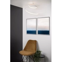 MAXENCE LED 3 StepDim griestu lampa Ø46 cm 24 W balta (Lucide)