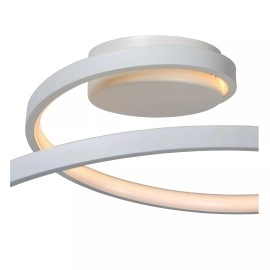 MAXENCE LED 3 StepDim griestu lampa Ø46 cm 24 W balta (Lucide)