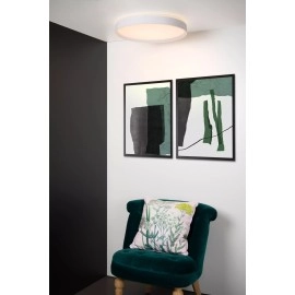 NURIA griestu gaismeklis Ø50 cm LED 36 W 2700K 3-StepDim balts (Lucide)