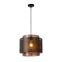 Griestu lampa "ORRIN", 1x E27 max. 60W, melna - metāls - LUCIDE - 02404-01-30