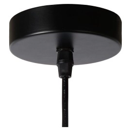 Griestu lampa "ORRIN", 1x E27 max. 60W, melna - metāls - LUCIDE - 02404-01-30