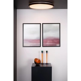 Griestu lampa "SILAS", Ø 48.5, 1x36W, dūmakaini pelēka, Lucide, 79182-18-31