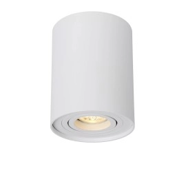TUBE griestu prožektors Ø9,6 cm 1xGU10 50W balts (Lucide)