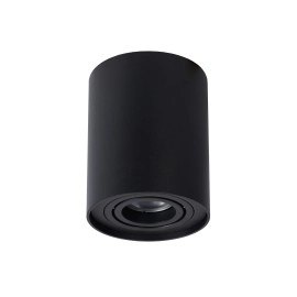 Griestu gaismeklis "TUBE", 50W, 1x GU10, melna, alumīnijs, Lucide, 22952-11-30
