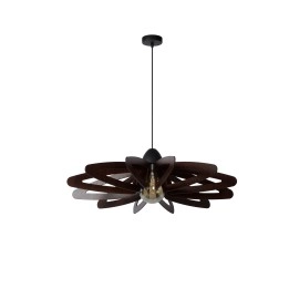 Griestu lampa "ZIDANE", 1x E27, koks, LUCIDE - 77483-76-30