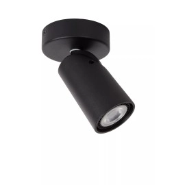 XYRUS LED dim-to-warm griestu prožektors 1x5 W melns (Lucide)