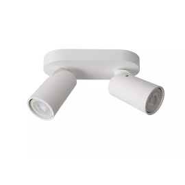 XYRUS LED dim-to-warm griestu prožektors 2x5 W balts (Lucide)