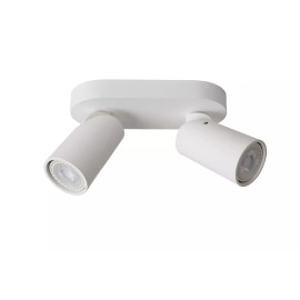 XYRUS LED dim-to-warm griestu prožektors 2x5 W balts (Lucide)