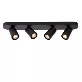 XYRUS LED dim-to-warm griestu prožektors 4x5 W melns (Lucide)