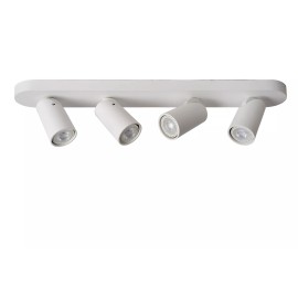XYRUS LED dim-to-warm griestu prožektors 4x5 W balts (Lucide)