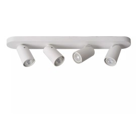 XYRUS LED dim-to-warm griestu prožektors 4x5 W balts (Lucide)