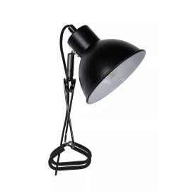 MOYS klipša lampa 1xE27 melna (Lucide)