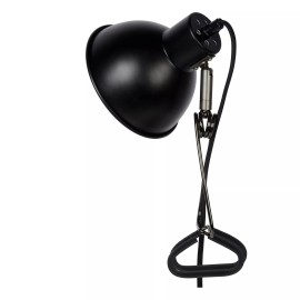 MOYS klipša lampa 1xE27 melna (Lucide)