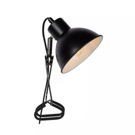 MOYS klipša lampa 1xE27 melna (Lucide)