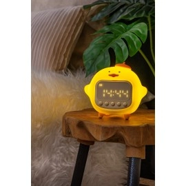 Uzlādējama bērnu nakts lampiņa PINCHA DUCK, LED 1,5 W, 2100 K, dzeltena (Lucide)