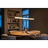 VALENTINE LED piekaramais gaismeklis 36 W 2200/2700/3000 K 122,5 cm šampanieša (Lucide)