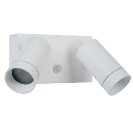 Āra spot sienas gaismeklis, "TAYLOR", 2x GU10, 230V, Lucide,  09831-02-30