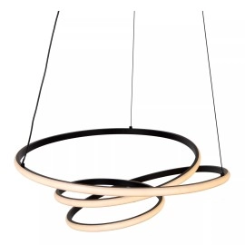 ESPIRAL LED CCT piekaramā lampa 40 W melna (Lucide)