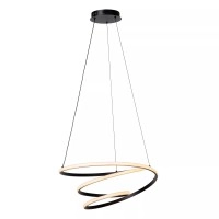 ESPIRAL LED CCT piekaramā lampa 40 W melna (Lucide)